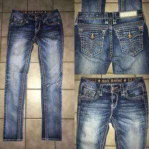 Rock revival skinny jeans size 28